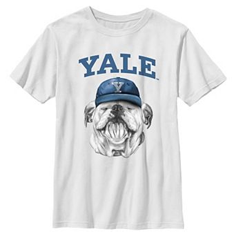 Boys 6-20 Yale Bulldog Wearing Cap Graphic Tee