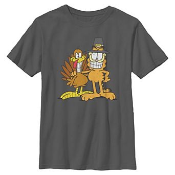 Boys 8-20 Garfield Pilgrim Portrait Graphic Tee