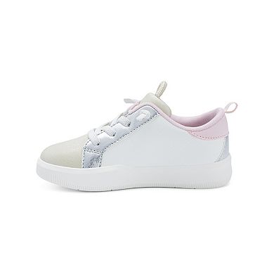 OshKosh B'gosh® Ellis Girls Lace-Up Casual Sneakers With Heart Accents
