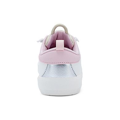 OshKosh B'gosh® Ellis Girls Lace-Up Casual Sneakers With Heart Accents