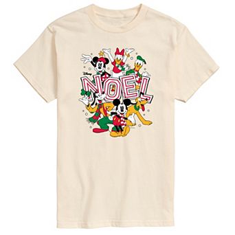 Big & Tall Disney Mickey & Friends Noel Graphic Tee