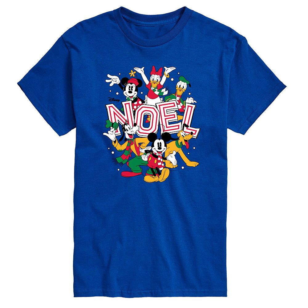 Big & Tall Disney Mickey & Friends Noel Graphic Tee