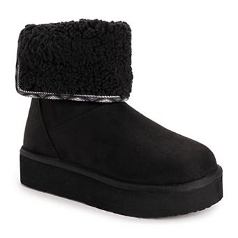 MUK LUKS Amelia Women's Platform Faux Shearling Boots