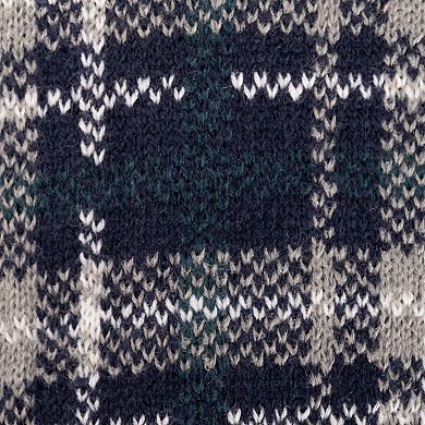 MUK LUKS Cheryl Women's Plaid Knit Winter Boots