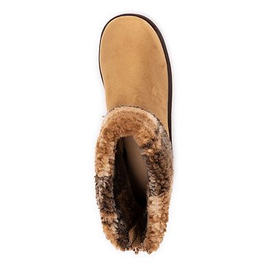 MUK LUKS Clover Women's Faux Shearling Ankle Boots