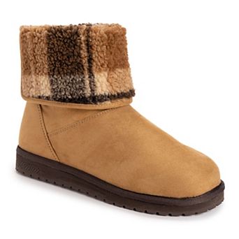 MUK LUKS Clover Women's Faux Shearling Ankle Boots