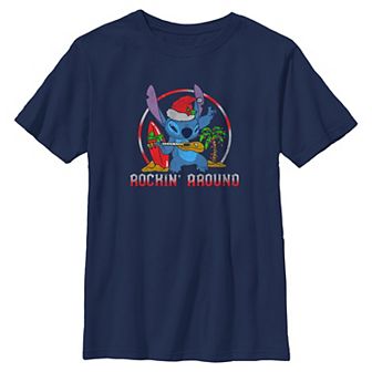 Boys 8-20 Disney's Stitch Rockin' Around Graphic Tee