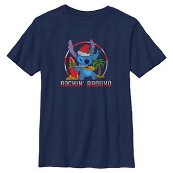 Boys 8-20 Disney's Stitch Rockin' Around Graphic Tee