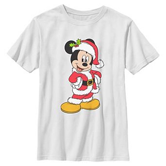 Boys 8-20 Disney's Mickey Mouse Santa Graphic Tee