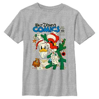 Boys 8-20 Disney's Donald Duck Comics Christmas Graphic Tee