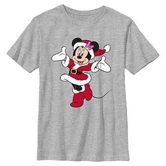 Boys 8-20 Disney's Minnie Mouse Mrs. Claus Graphic Tee