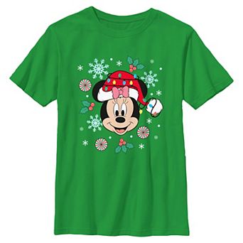 Boys 8-20 Disney's Minnie Mouse Christmas Graphic Tee