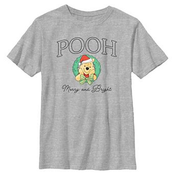 Boys 8-20 Disney's Winnie Pooh Merry And Bright Graphic Tee