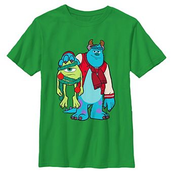Boys 8-20 Disney / Pixar's Monsters Inc. Mike & Sully Christmas Style Graphic Tee