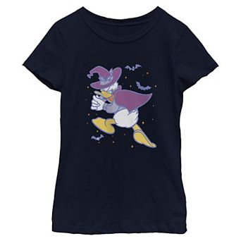Girls 7-16 Disney's Donald Duck Mischievous Time Graphic Tee