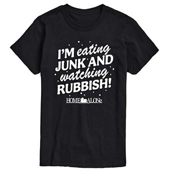 Big & Tall Home Alone Junk & Rubbish Graphic Tee