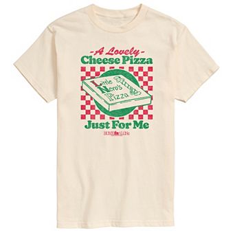 Big & Tall Home Alone A Lovely Cheese Pizza Just For Me Graphic Tee
