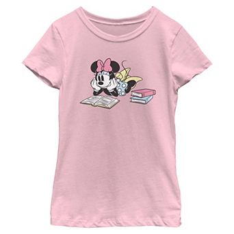 Girls 7-16 Disney’s Minnie Mouse Graphic Short Sleeve Crew Tee