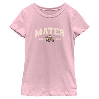 Girls 7-16 Disney's Cars Mater Est. 2006 Short Sleeve Graphic Tee