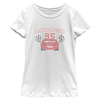 Girls 7-16 Disney / Pixar Cars Lightning McQueen 95 Graphic Tee