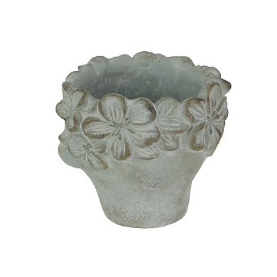 Pucker Up Concrete Head Kissing Face Mini Decor Succulent Planter 7 Inch Tall