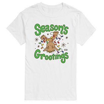 Big & Tall Marvel Guardians Of The Galaxy Grootings Graphic Tee