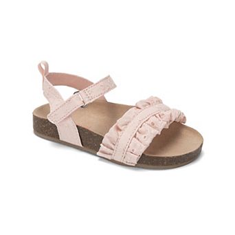 OshKosh B'gosh® Melody Toddler & Little Kid Girl Ruffle Strap Sandals