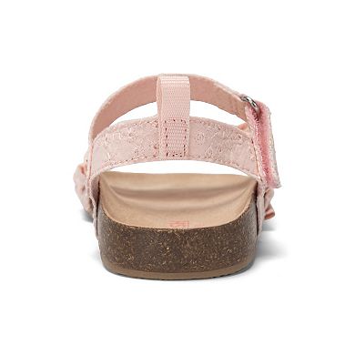 OshKosh B'gosh® Melody Toddler & Little Kid Girl Ruffle Strap Sandals