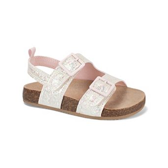 OshKosh B'gosh® Bruno Toddler Girl Adjustable Strap Glitter Sandals