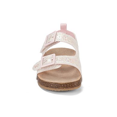 OshKosh B'gosh® Bruno Toddler Girl Adjustable Strap Glitter Sandals