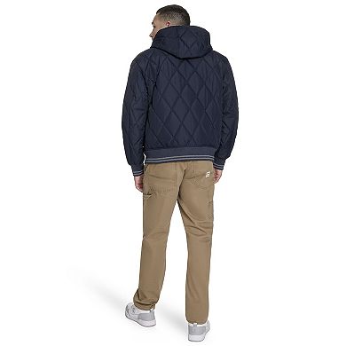 Men's Champion® Quilted Hoody Bomber Jacket
