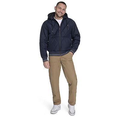 Men's Champion® Quilted Hoody Bomber Jacket