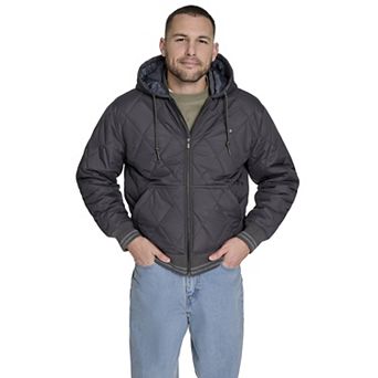 Men's Champion® Quilted Hoody Bomber Jacket