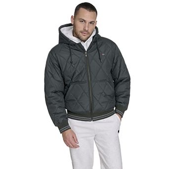 Men's Champion® Quilted Hoody Bomber Jacket