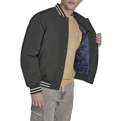 Men's Champion® Matte Varsity Bomber Jacket