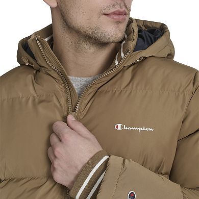 Men's Champion® Quilted Hooded Puffer Jacket