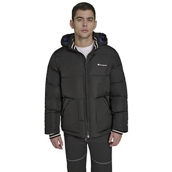 Men's Champion® Quilted Hooded Puffer Jacket