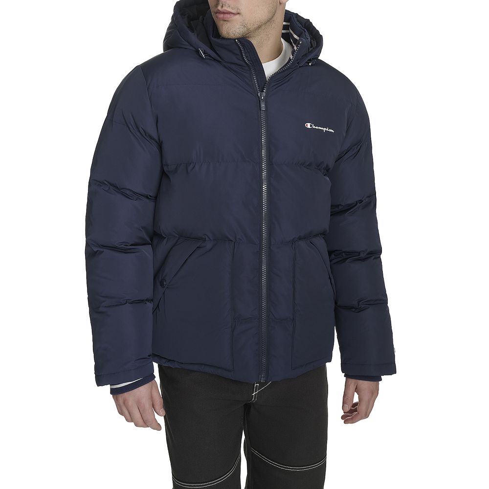 Men's ChampionÂ® Quilted Hooded Puffer Jacket