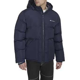 Men's Champion® Quilted Hooded Puffer Jacket