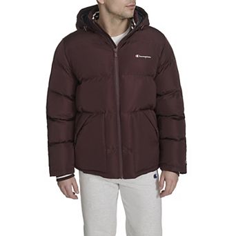 Men's Champion® Quilted Hooded Puffer Jacket