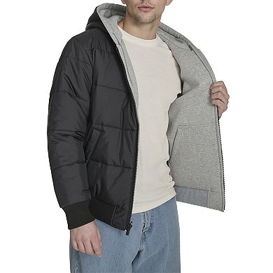Men's Champion® Reversible Puffer Jacket with Hood