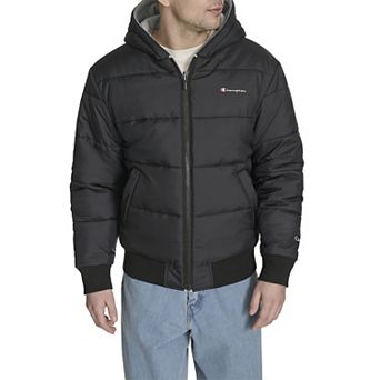 Men's Champion® Reversible Puffer Jacket with Hood