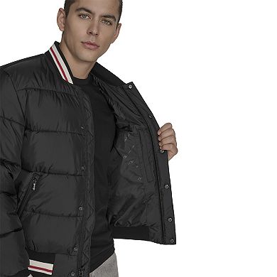 Men's Champion® Quilted Varsity Puffer Jacket