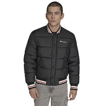 Men's Champion® Quilted Varsity Puffer Jacket