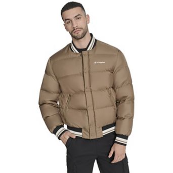 Men's Champion® Quilted Varsity Puffer Jacket
