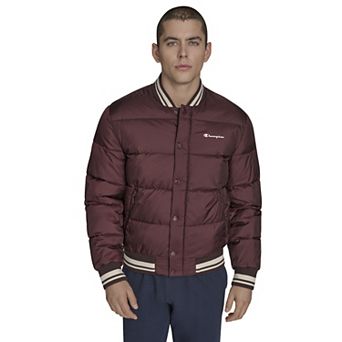 Men's Champion® Quilted Varsity Puffer Jacket