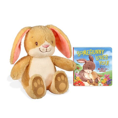 Детские мягкие игрушки Kohl's Cares Somebunny Loves You! Plush Toy & Book Bundle