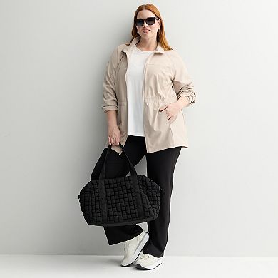 Plus Size Tek Gear® Woven Cinched Waist Jacket