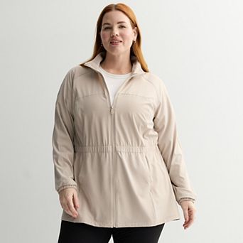 Plus Size Tek Gear® Woven Cinched Waist Jacket