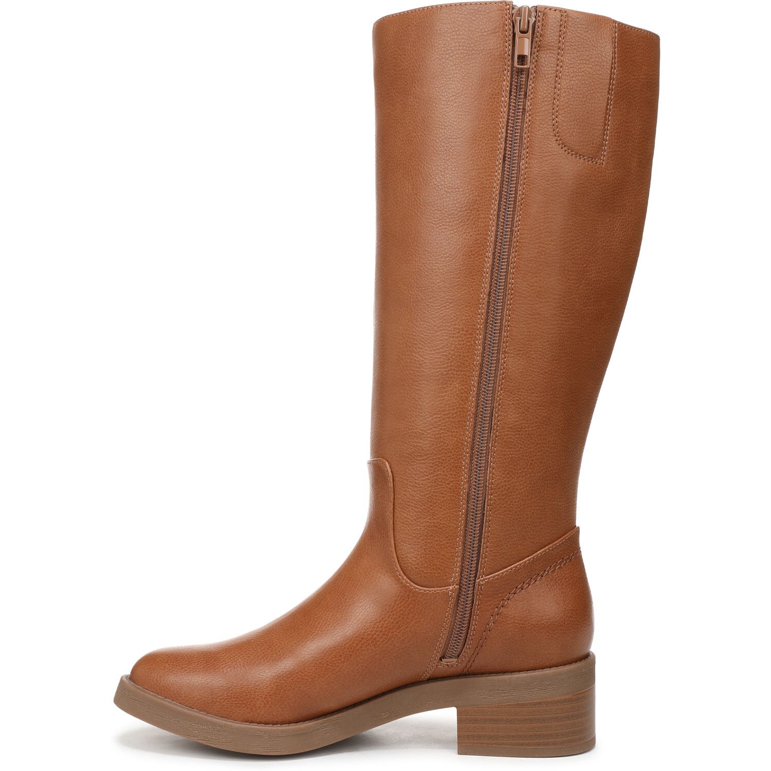 Brinley Co Women's Rizz Ankle Boots - Faux Suede Pull-On With Block Heel - View #4